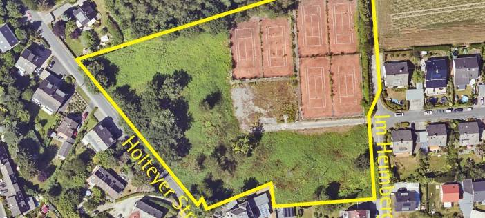 Stadt Essen plant neue Wohnungen an ehemaliger Tennisanlage - Pläne liegen aus