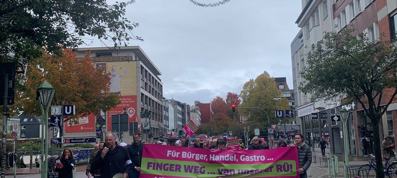Stress um die Rü in Essen geht weiter - Demo und Petitionen