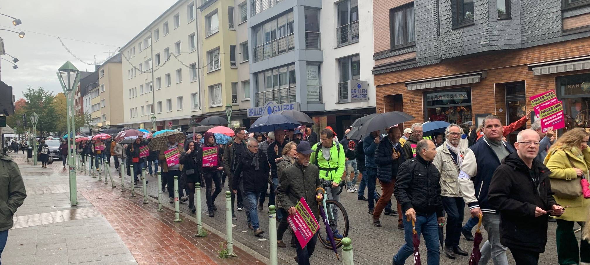 Stress um die Rü in Essen geht weiter - Demo und Petitionen