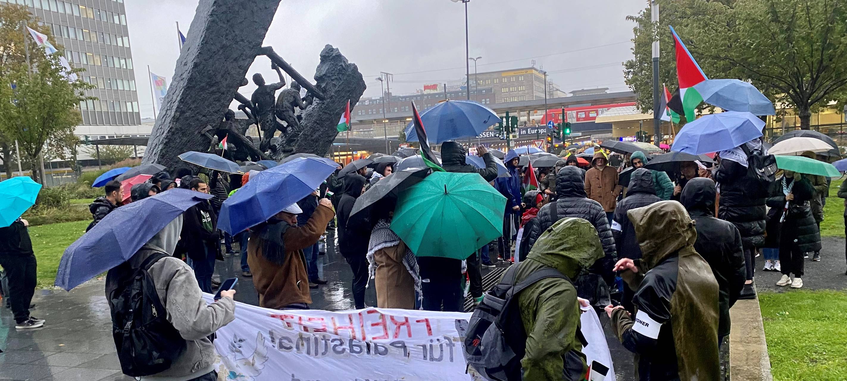 Friedensdemo in Essen verläuft friedlich