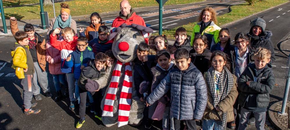 Die Radio Essen-Verkehrssicherheitsaktion: Der Elchtest für Kinder mit Emil