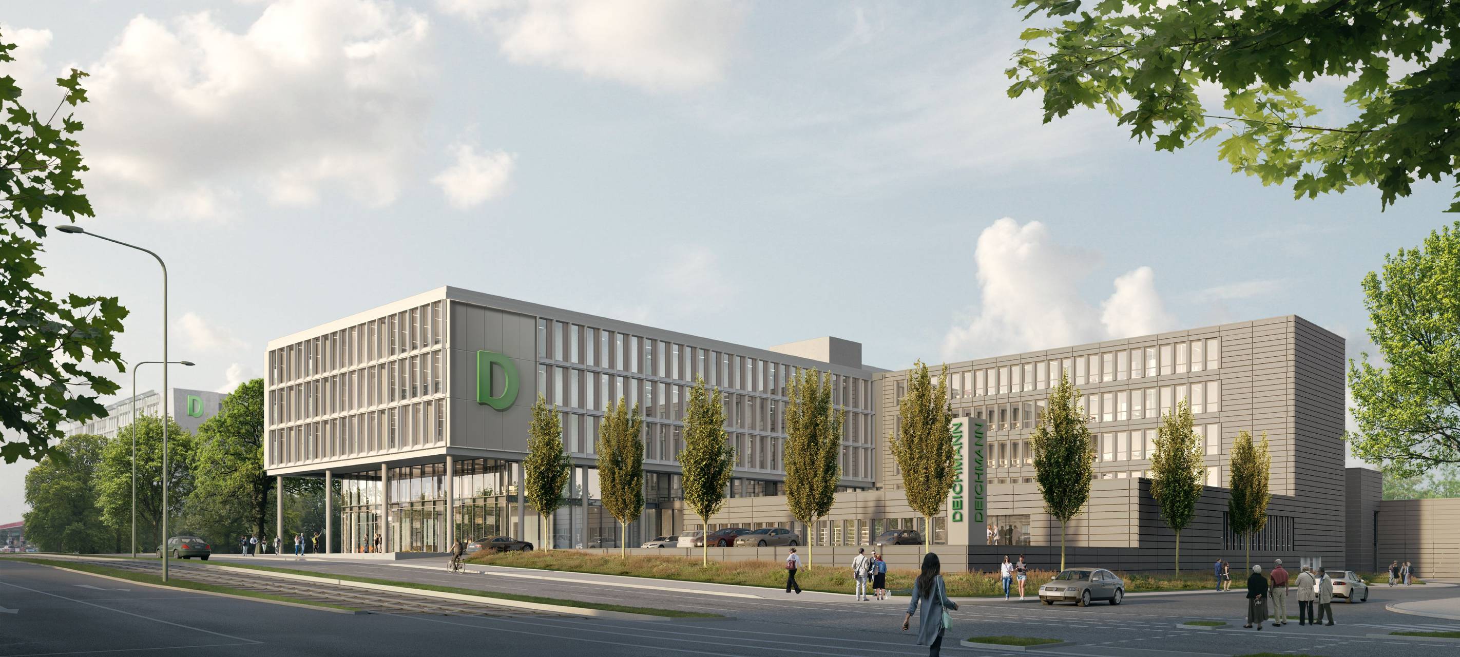 Richtfest in Essen: Deichmann baut neue Firmenzentrale