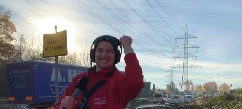 Die Radio Essen-Straßen-Wette: Die B224 in 4 Stunden zu Fuß