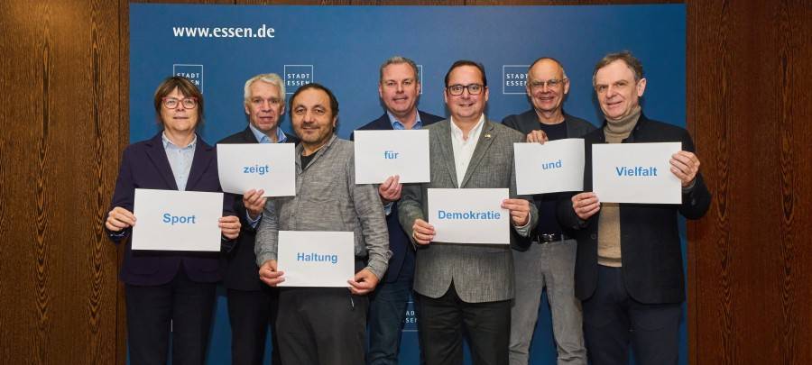 Sportvereine in Essen setzen Zeichen gegen Hass