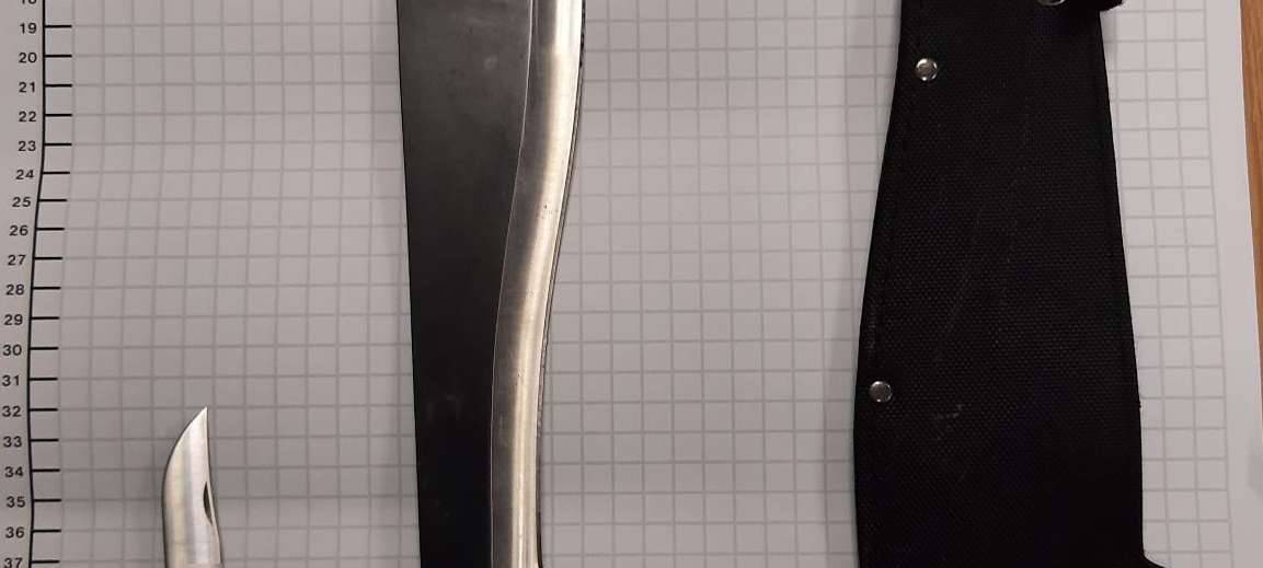 Bundespolizei findet in Essen Mann mit Machete