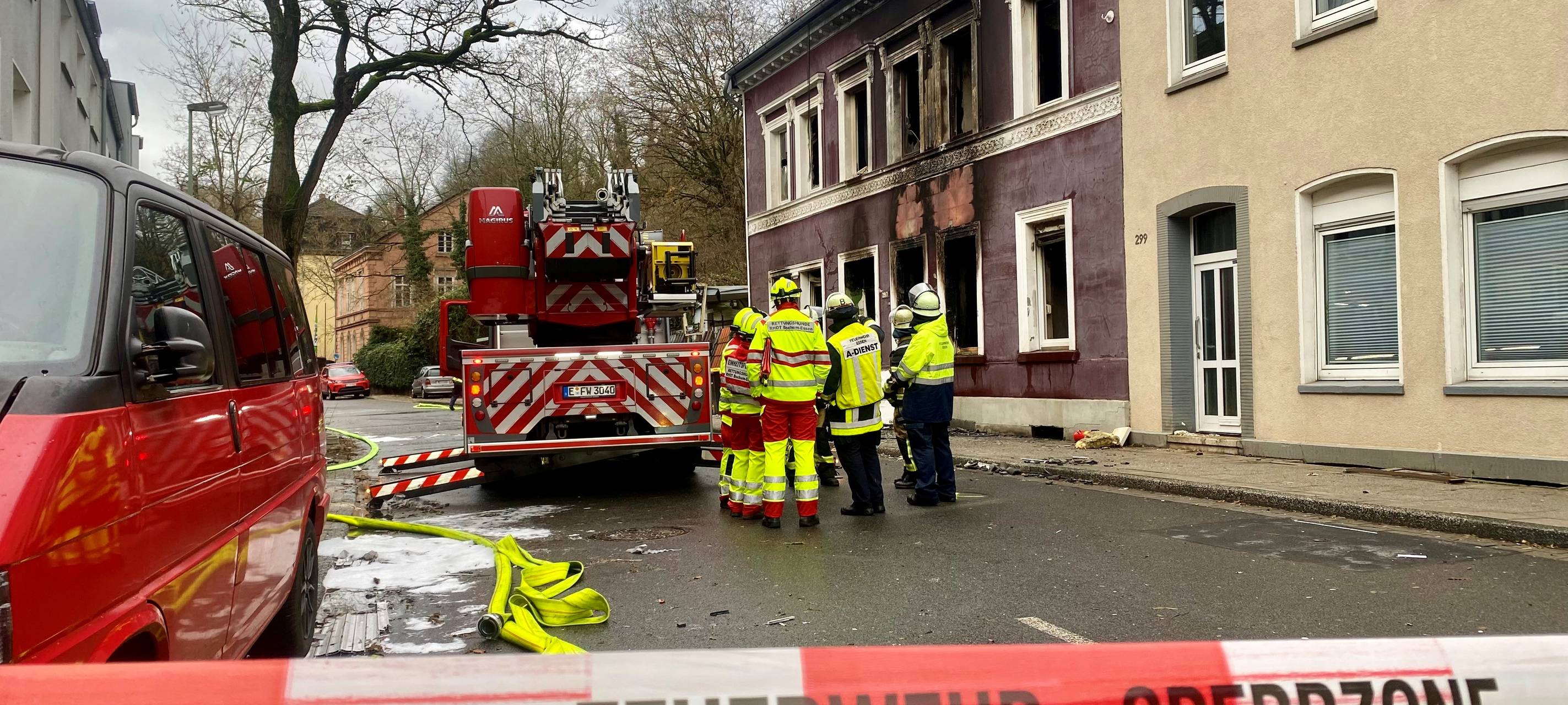 Schwere Explosion in Essen: Mindestens eine Person schwerverletzt