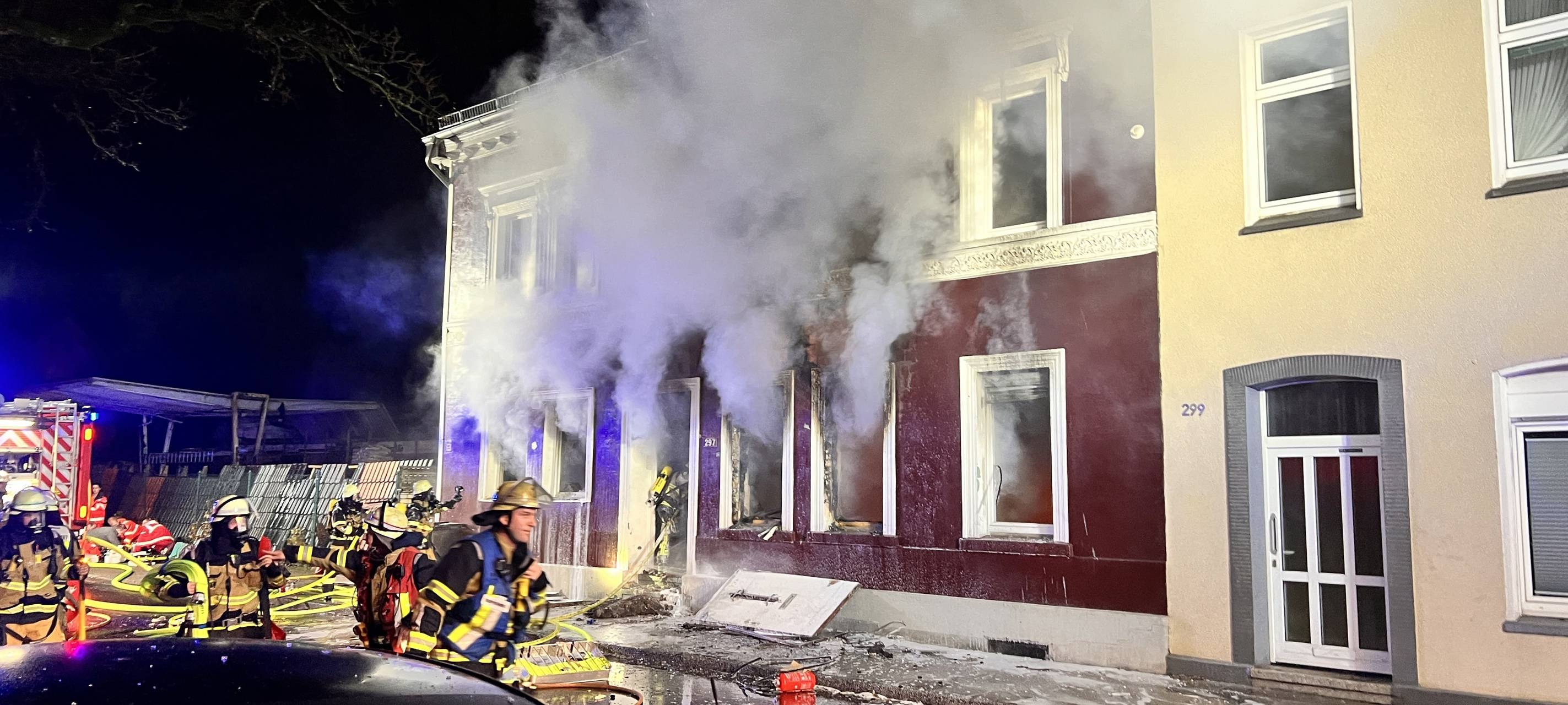 Schwere Explosion in Essen: Mindestens eine Person schwerverletzt