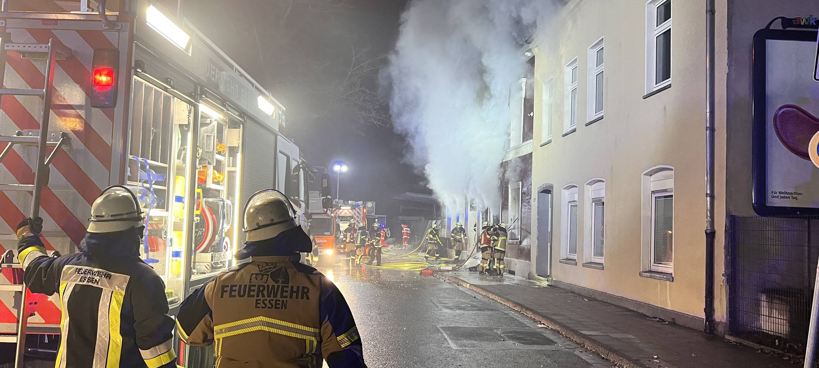 Schwere Explosion in Essen: Mindestens eine Person schwerverletzt