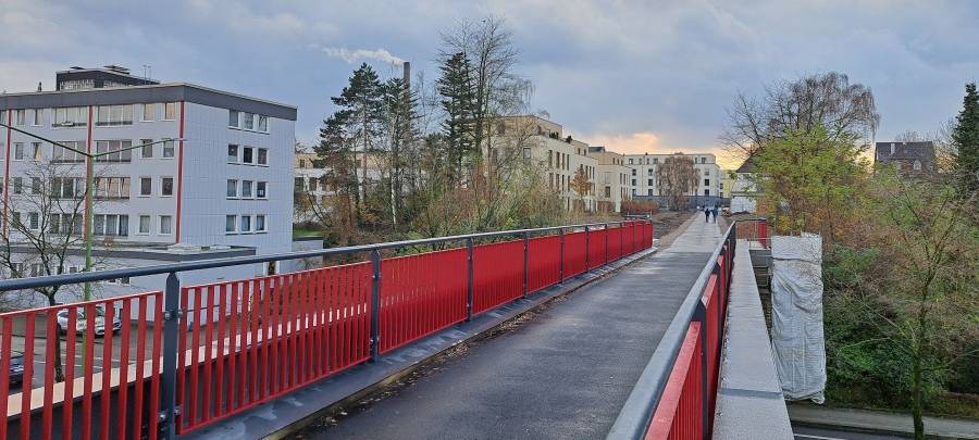 Neuer Radweg in Essen ist fertig