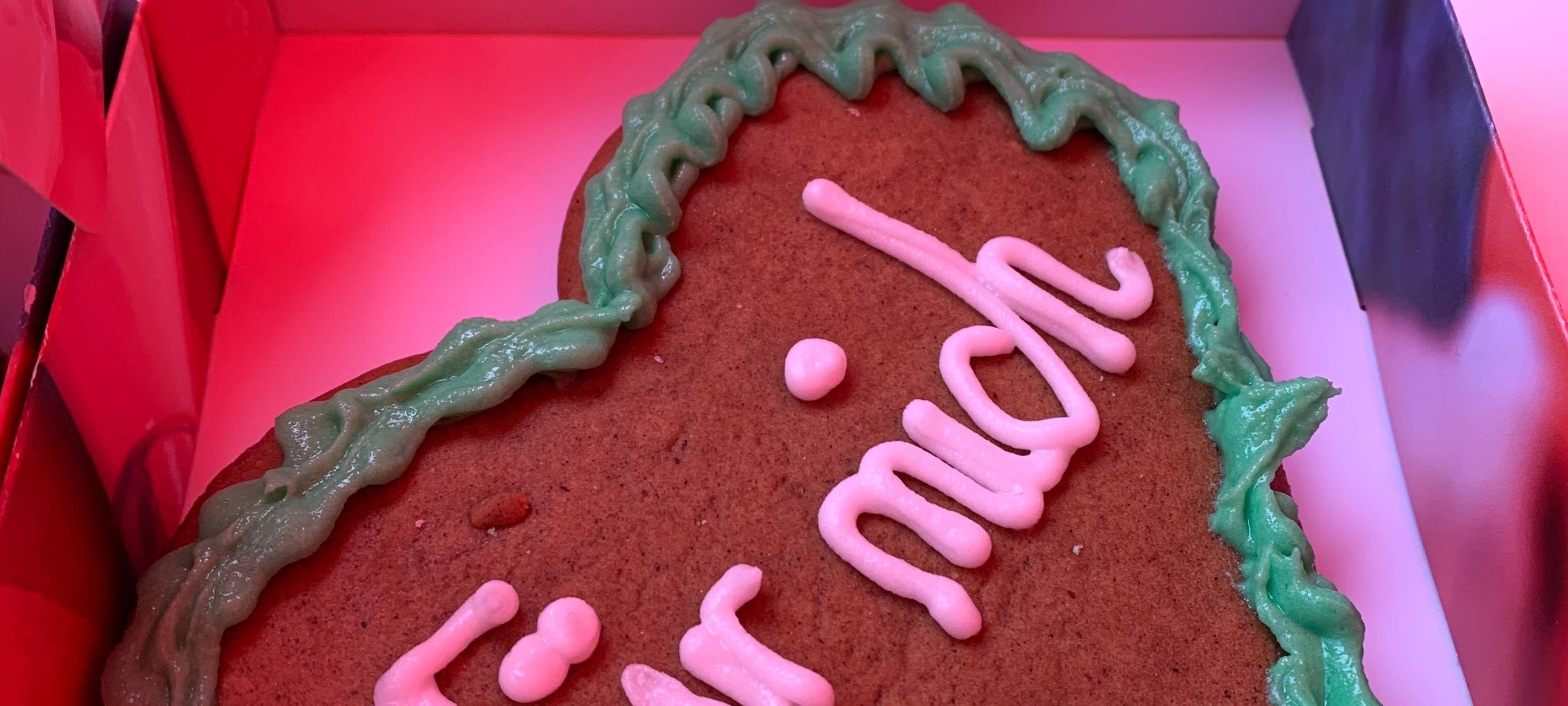 Lebkuchenherz Weihnachten "Für mich"