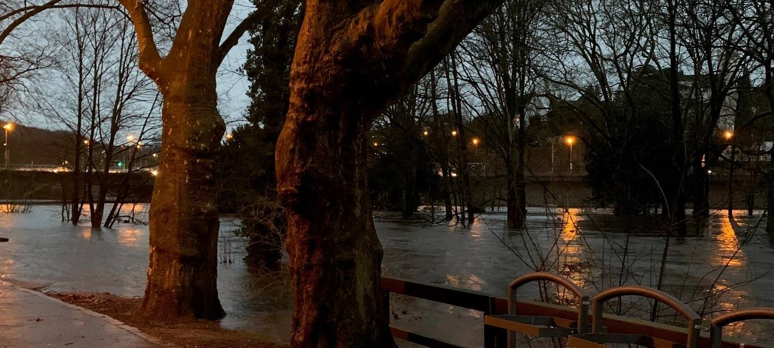 Hochwasser in Essen: So ist die Lage an Heiligabend