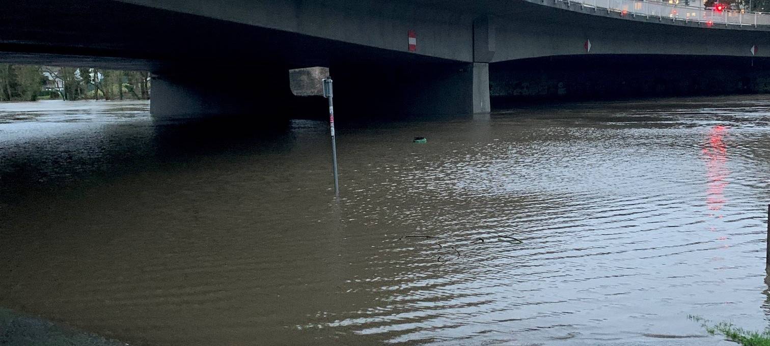 Hochwasser in Essen: So ist die Lage an Heiligabend