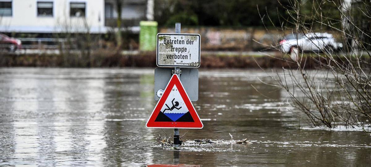 Hochwasser in Essen – so sieht es an der Ruhr am 1. Weihnachtstag aus