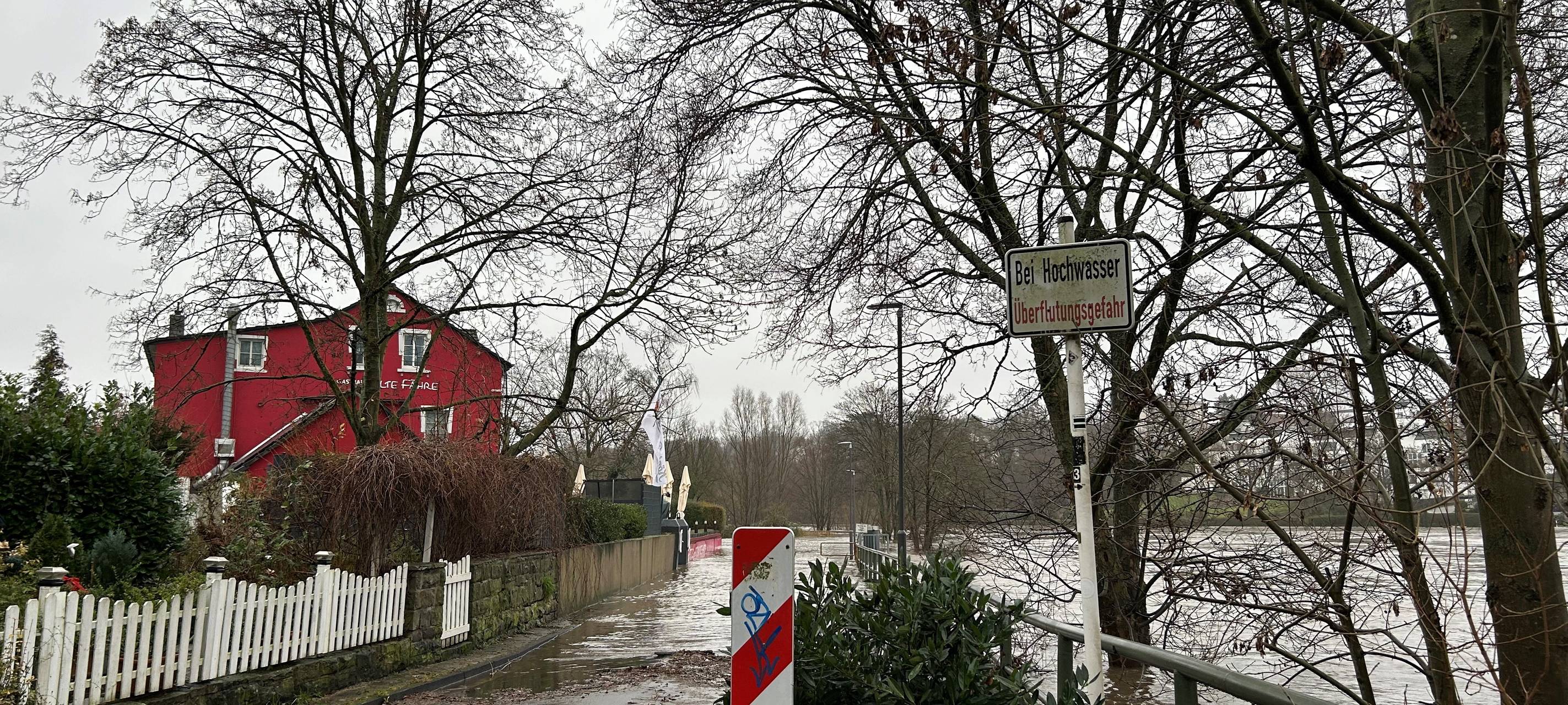 Hochwasser in Essen: So ist die Lage an Heiligabend
