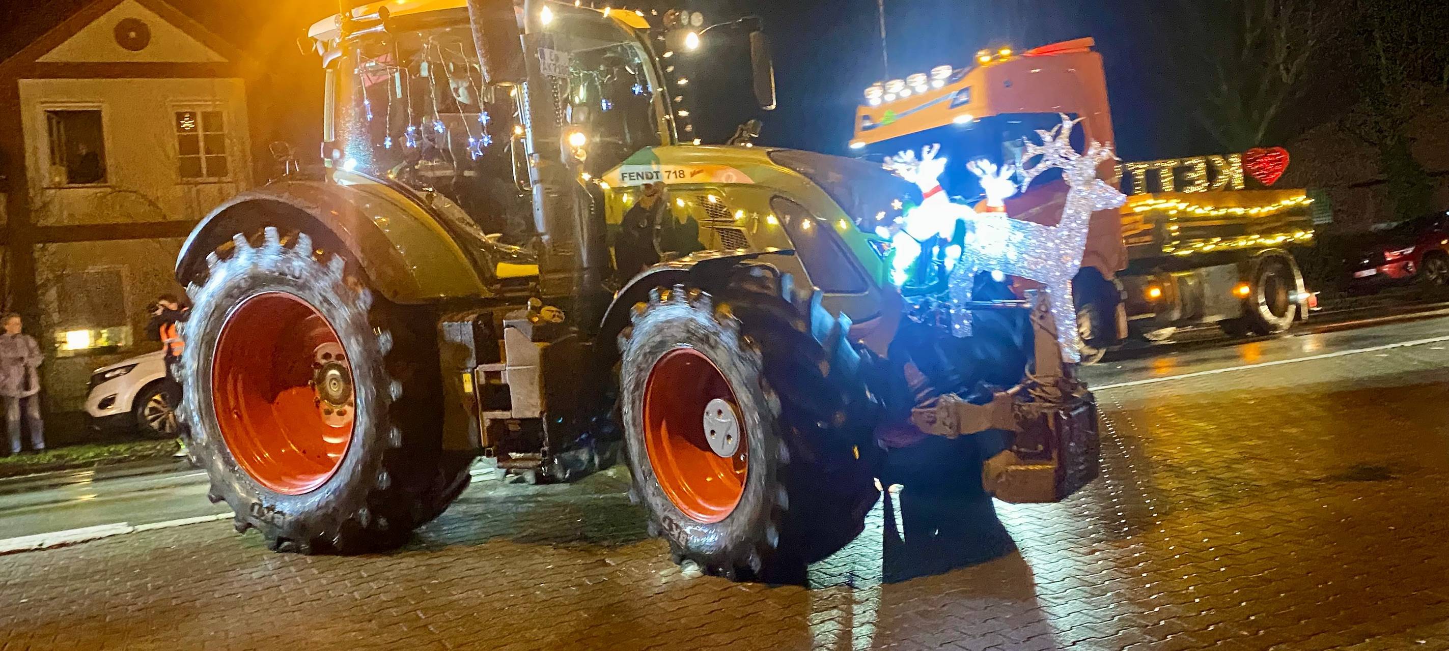 Trecker-Rundfahrt in Essen zu Weihnachten: Die Strecke 2023