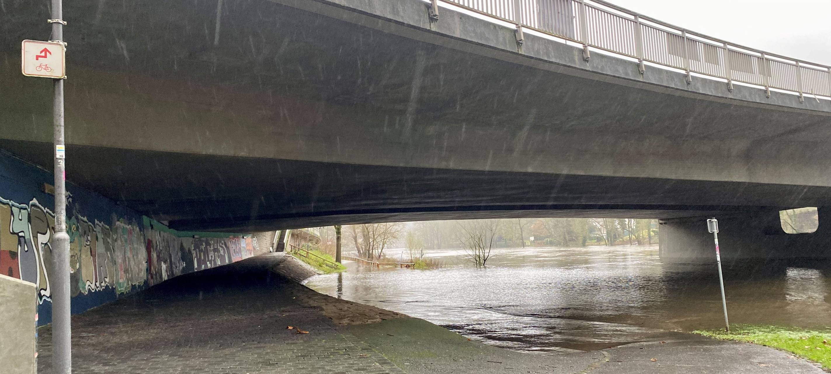 Aktuelle Hochwasserlage in Essen: Hier findet Ihr alle Infos