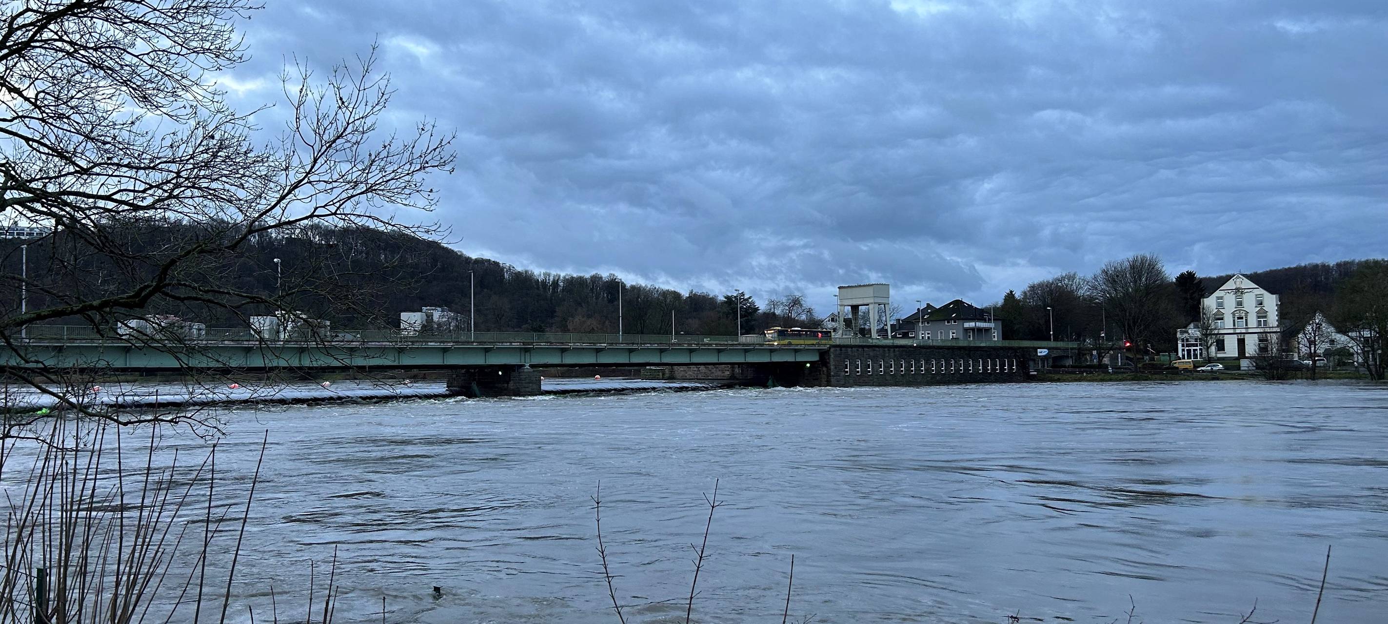 Hochwasser in Essen am 2. Weihnachtstag - So ist die aktuelle Lage