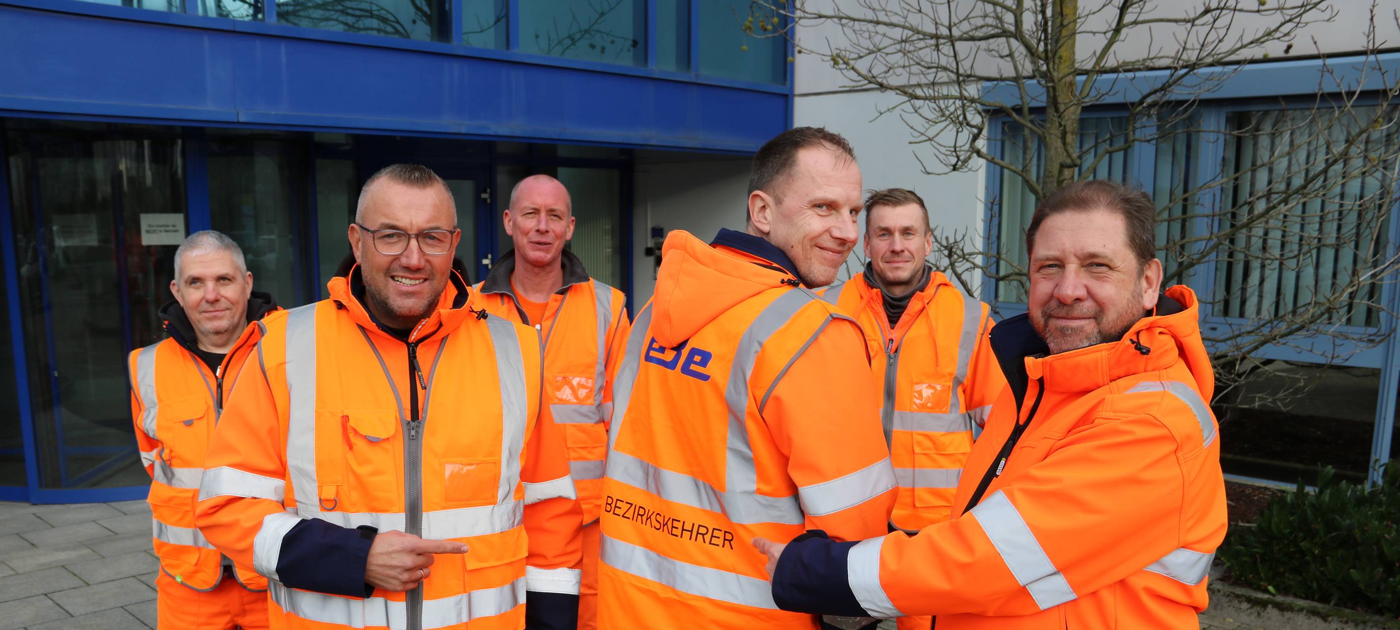 Bezirkskehrer in Essen machen ihren Stadtteil sauber