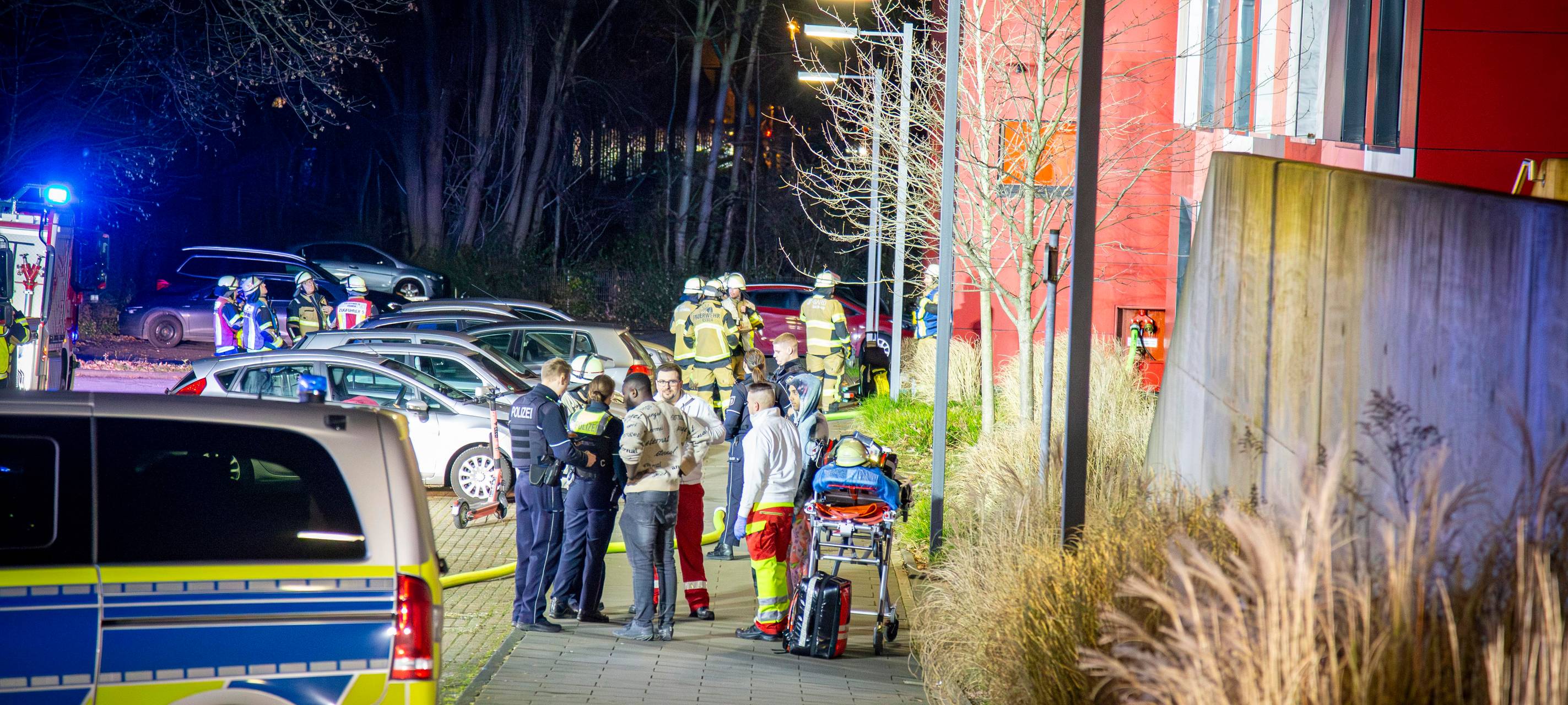 Brand in Essen im Studierendenwohnheim