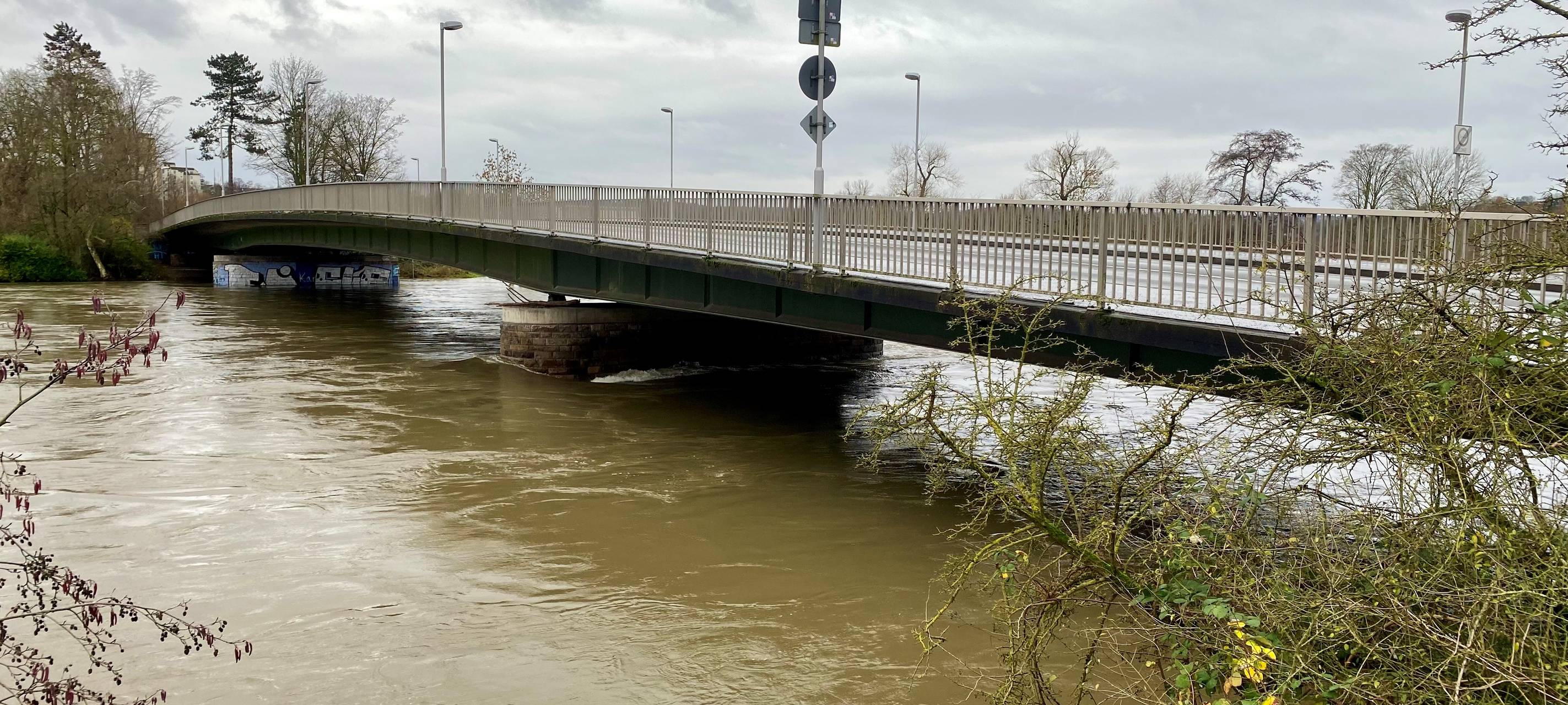 Hochwasser-Lage in Essen entspannt sich
