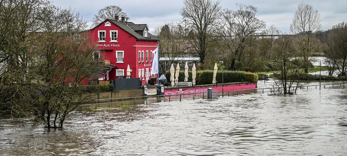 Hochwasser in Essen am 2. Weihnachtstag - So ist die aktuelle Lage