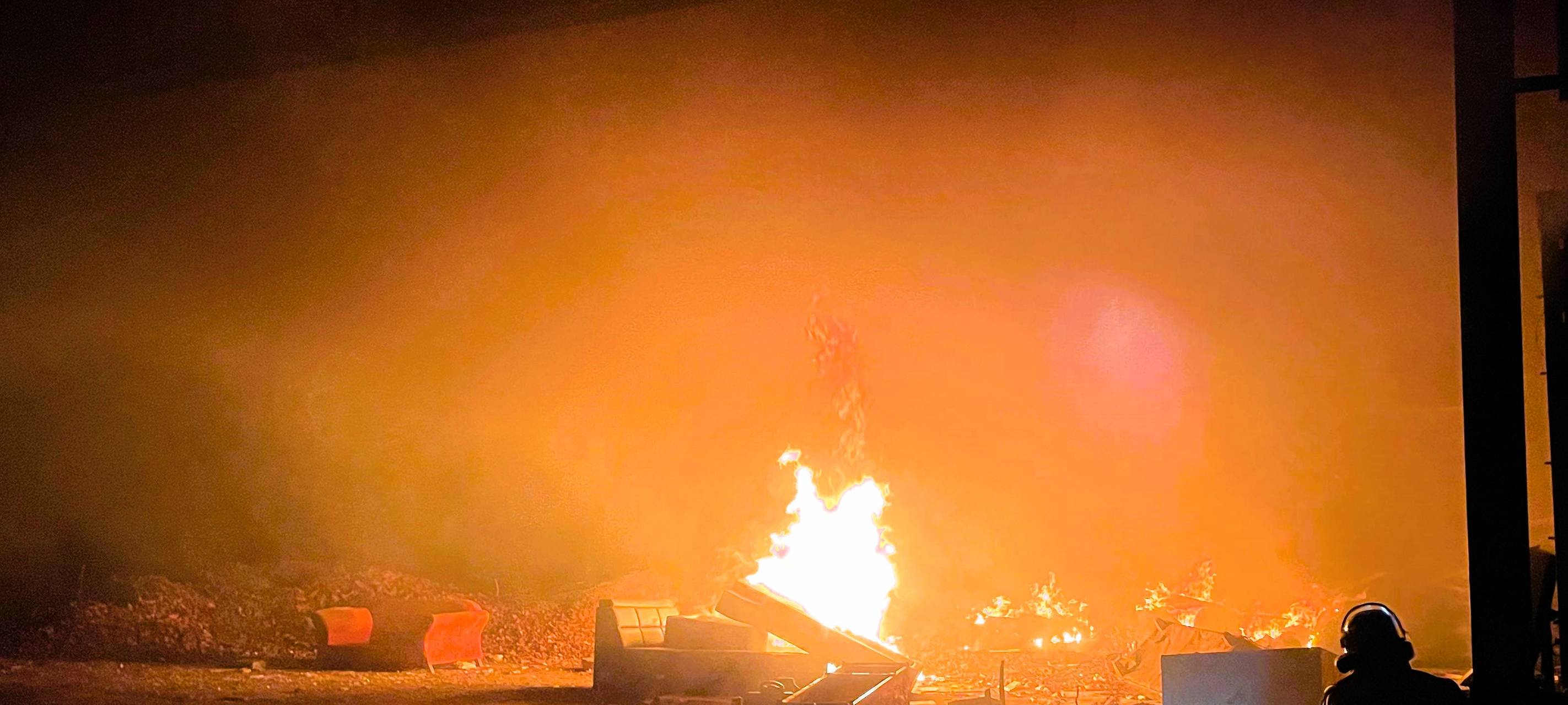 Brand in Essen am 2. Weihnachtstag