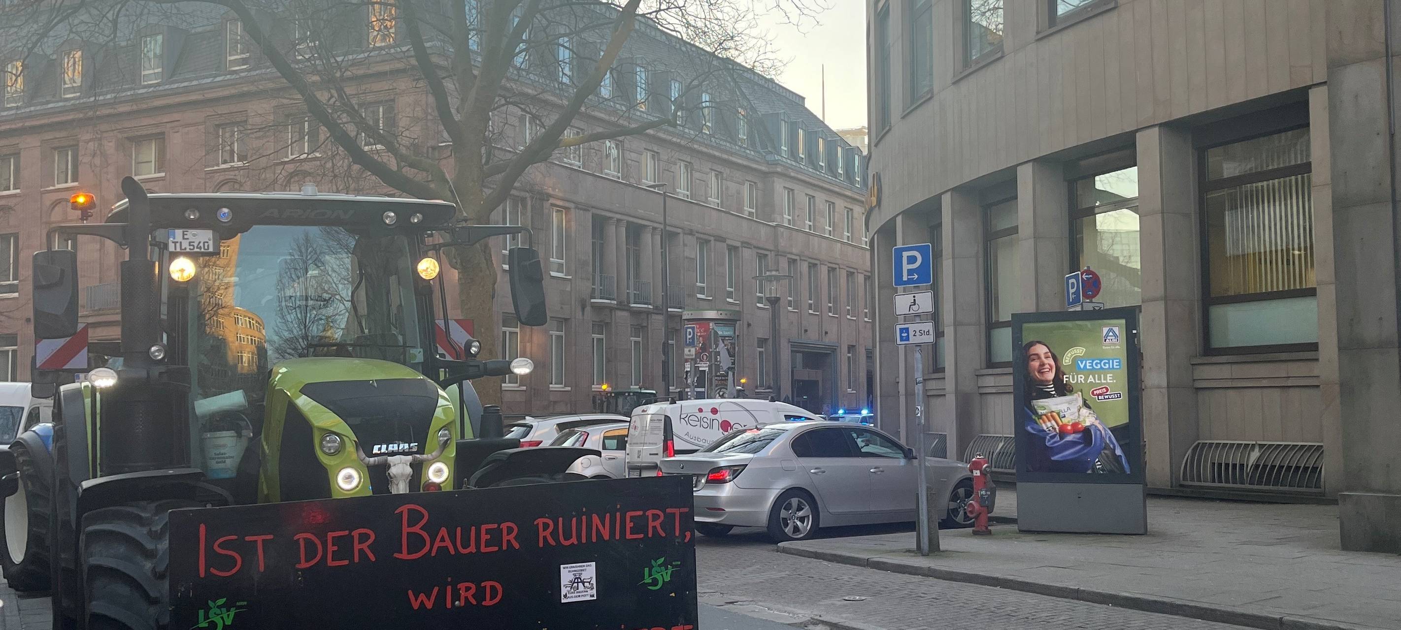 Bauern-Proteste in Essen gehen weiter