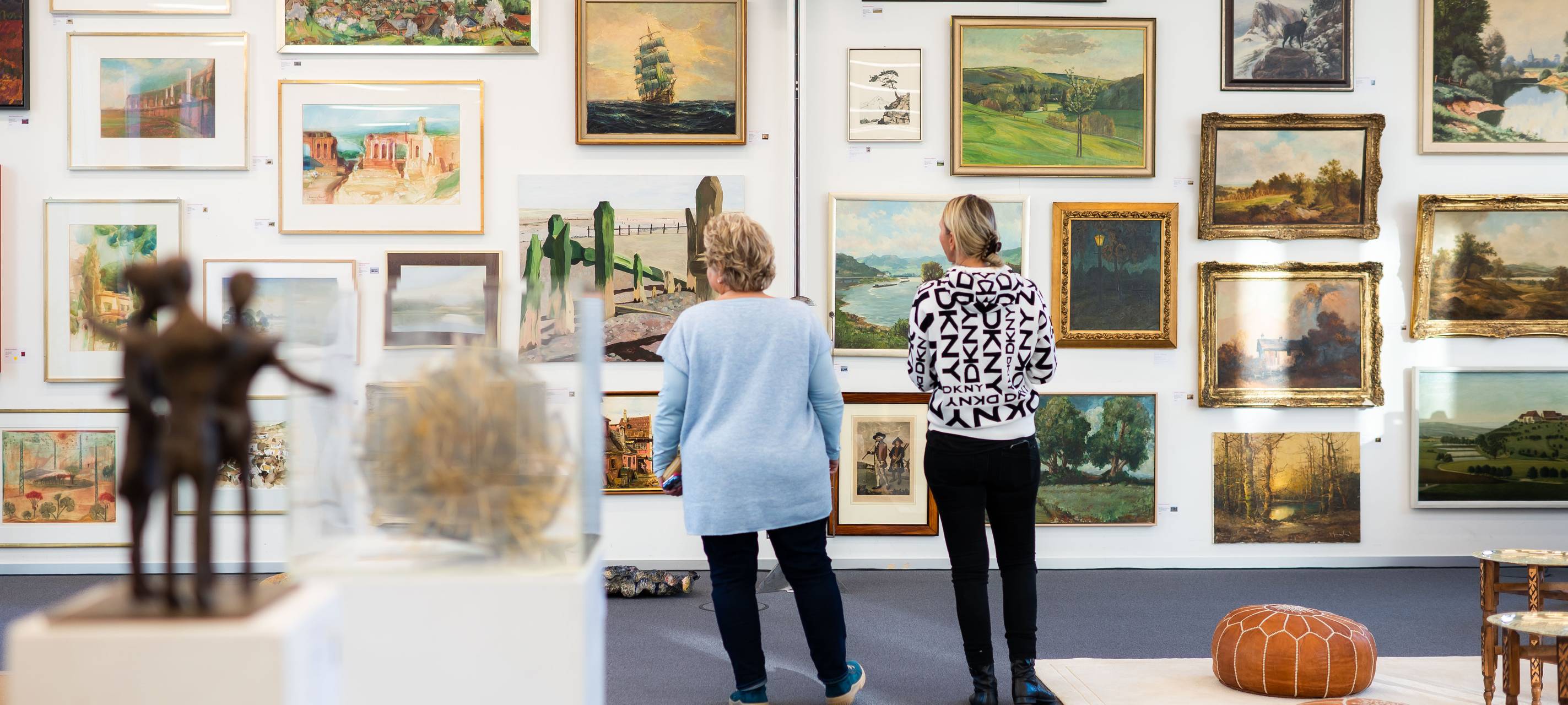 Ausverkauft: Kunst Basar in Essen mit 1400 Werken