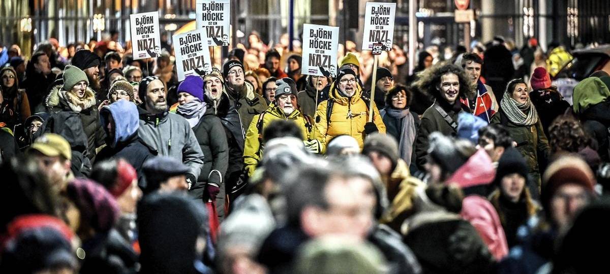 Demo in Essen für ein Verbot der AfD