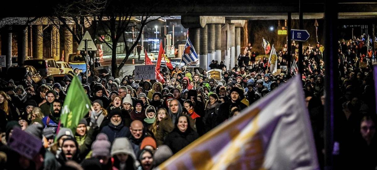 Demo in Essen für ein Verbot der AfD