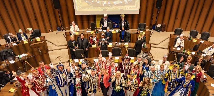 Essen feiert närrische Ratssitzung