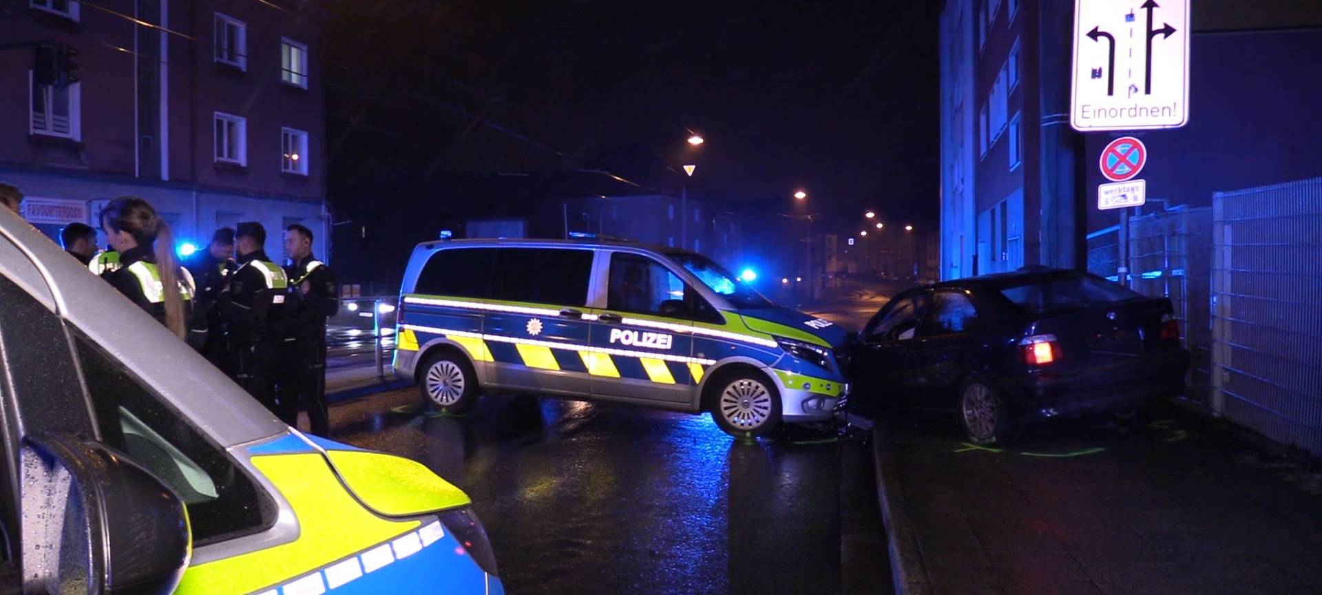 Verfolgungsjagd von Bottrop nach Essen - Autofahrer flüchtet vor Kontrolle