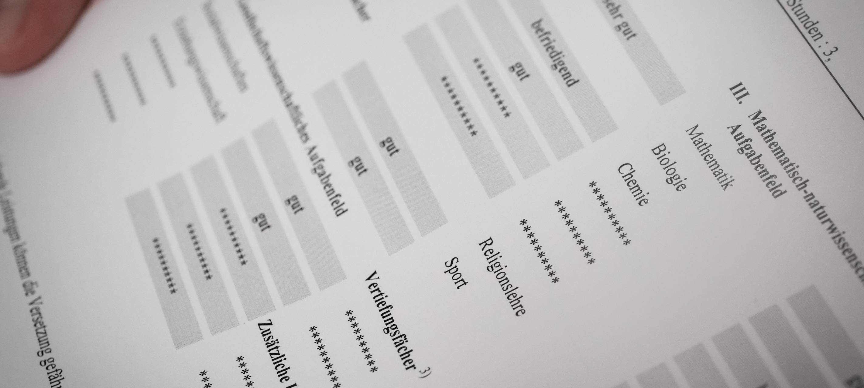 Zeugnis-Telefon in Essen - für Eltern und Schüler