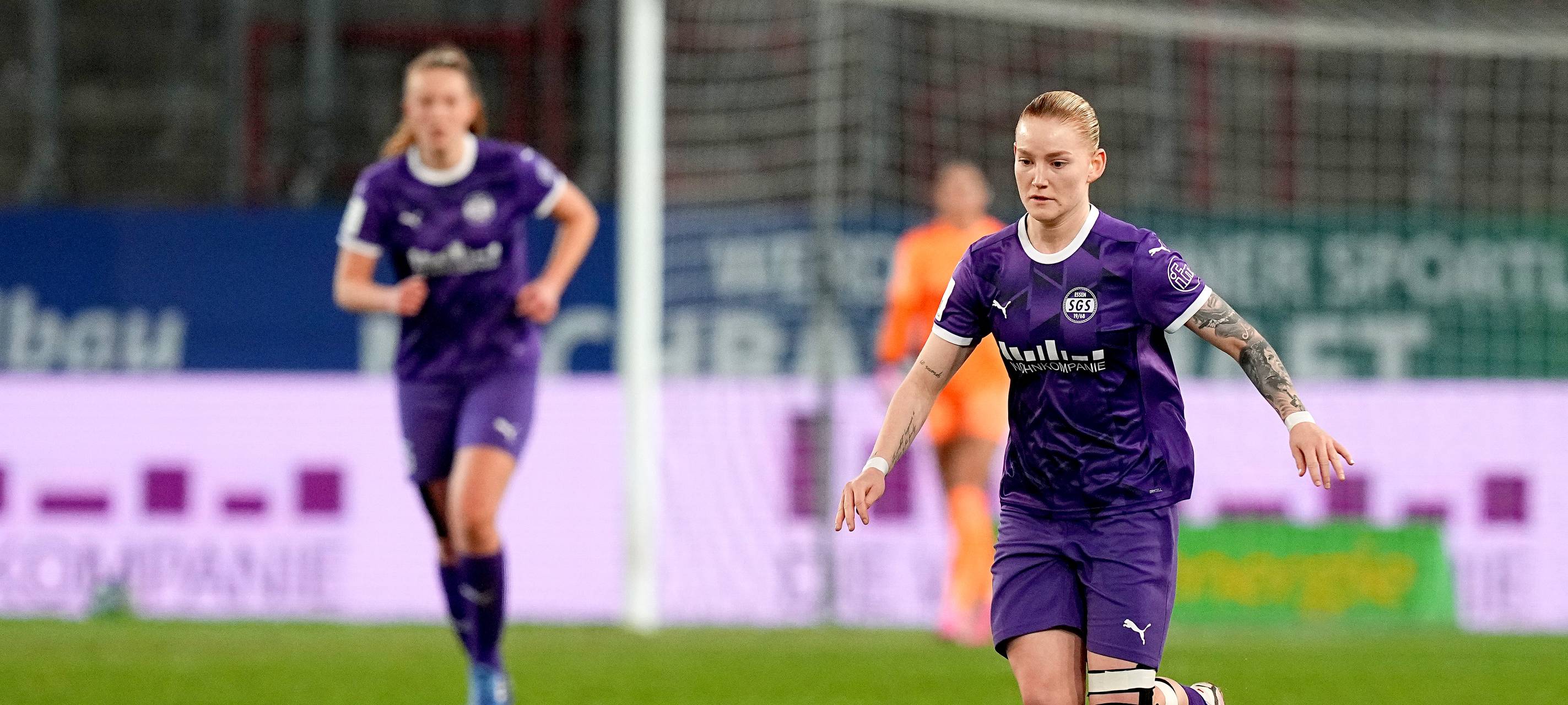 Zwei Elfmeter retten SGS Essen gegen Schlusslicht Potsdam