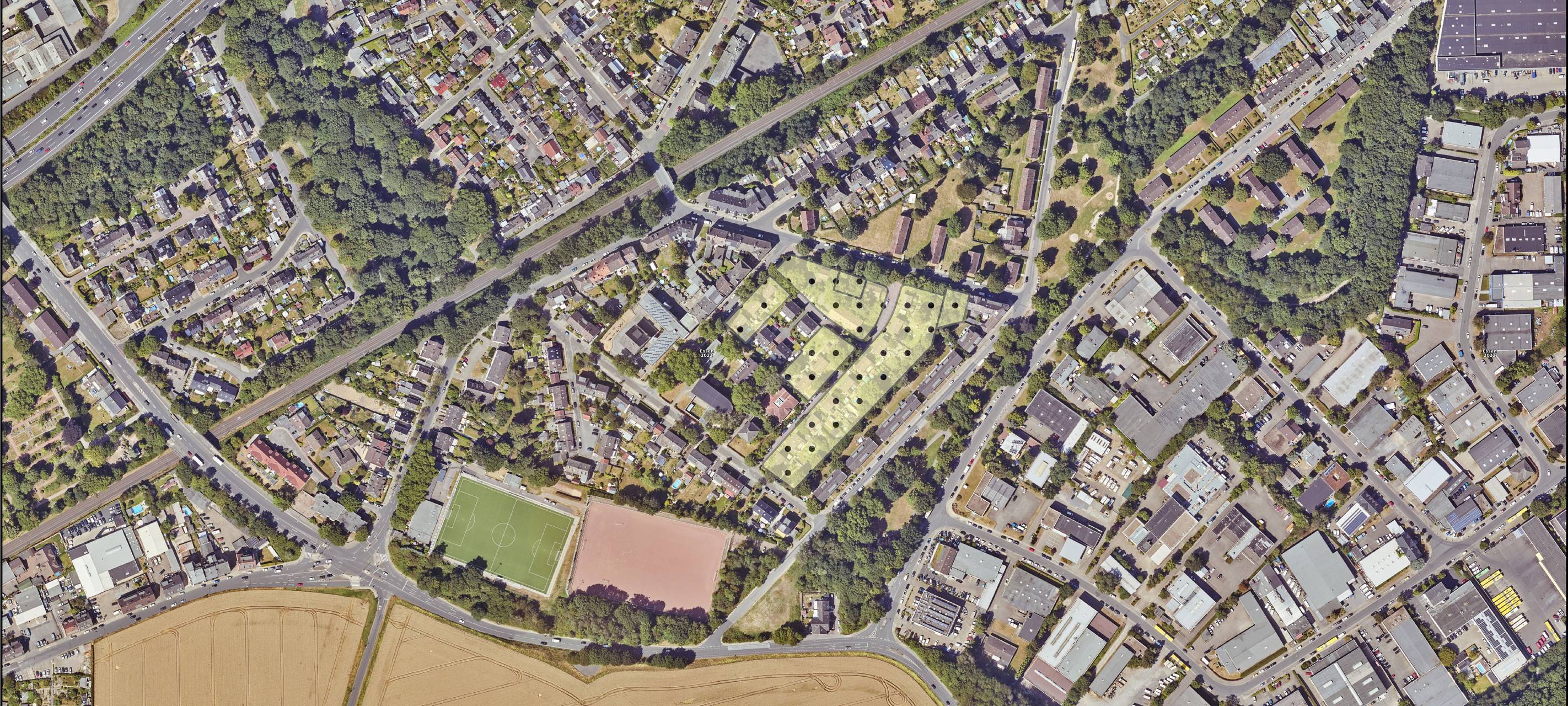 In Essen werden neue Wohnungen gebaut - dafür muss aber viel abgerissen werden