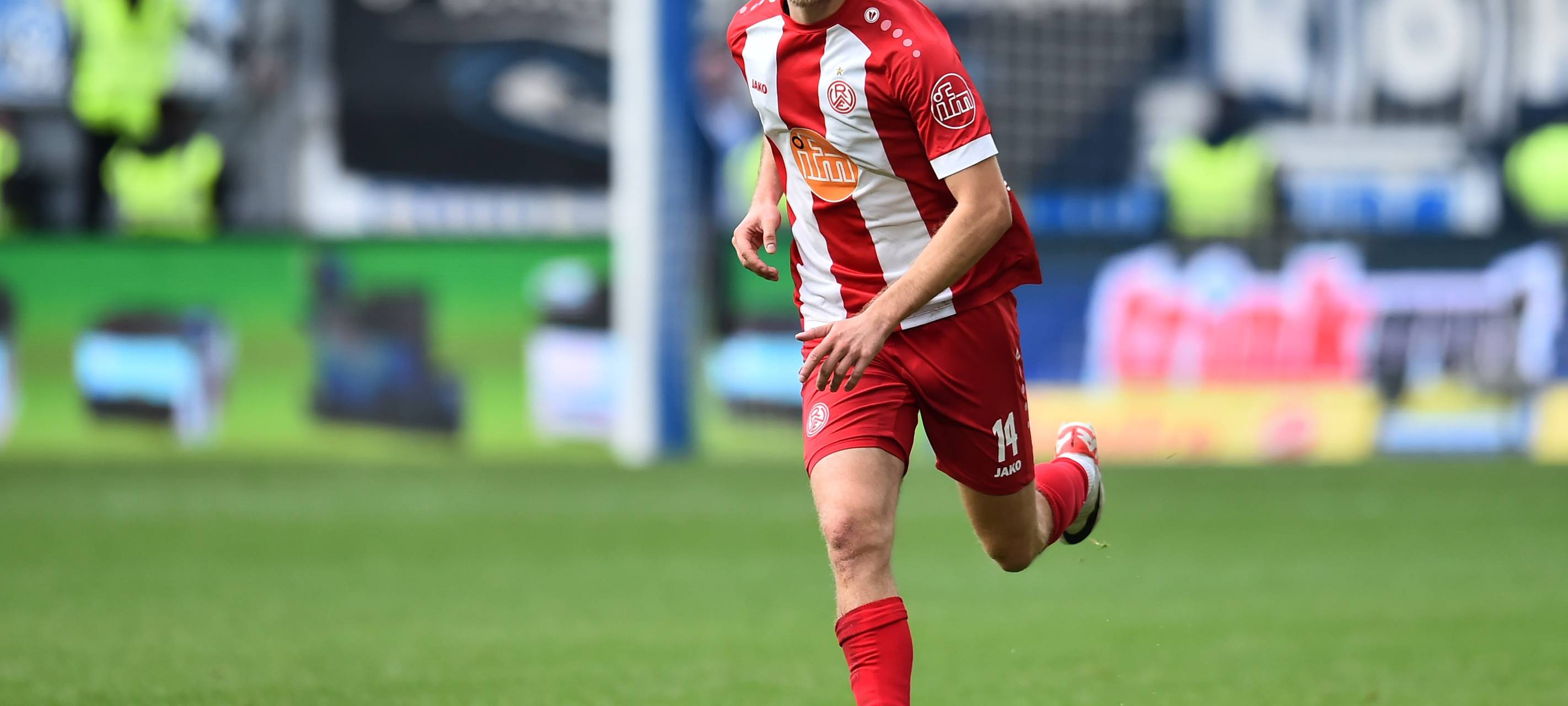 Mittelfeld-Spieler Lucas Brumme bei Rot-Weiss Essen