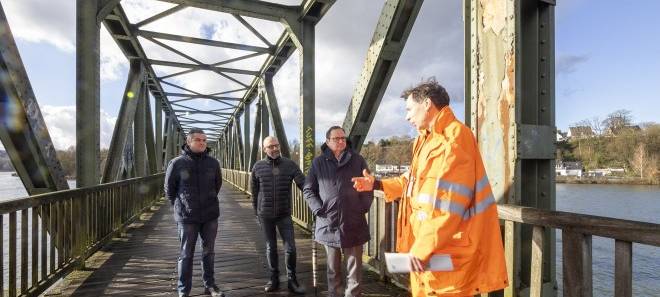 Fußgängerbrücke in Essen könnte für zwei Jahre gesperrt werden