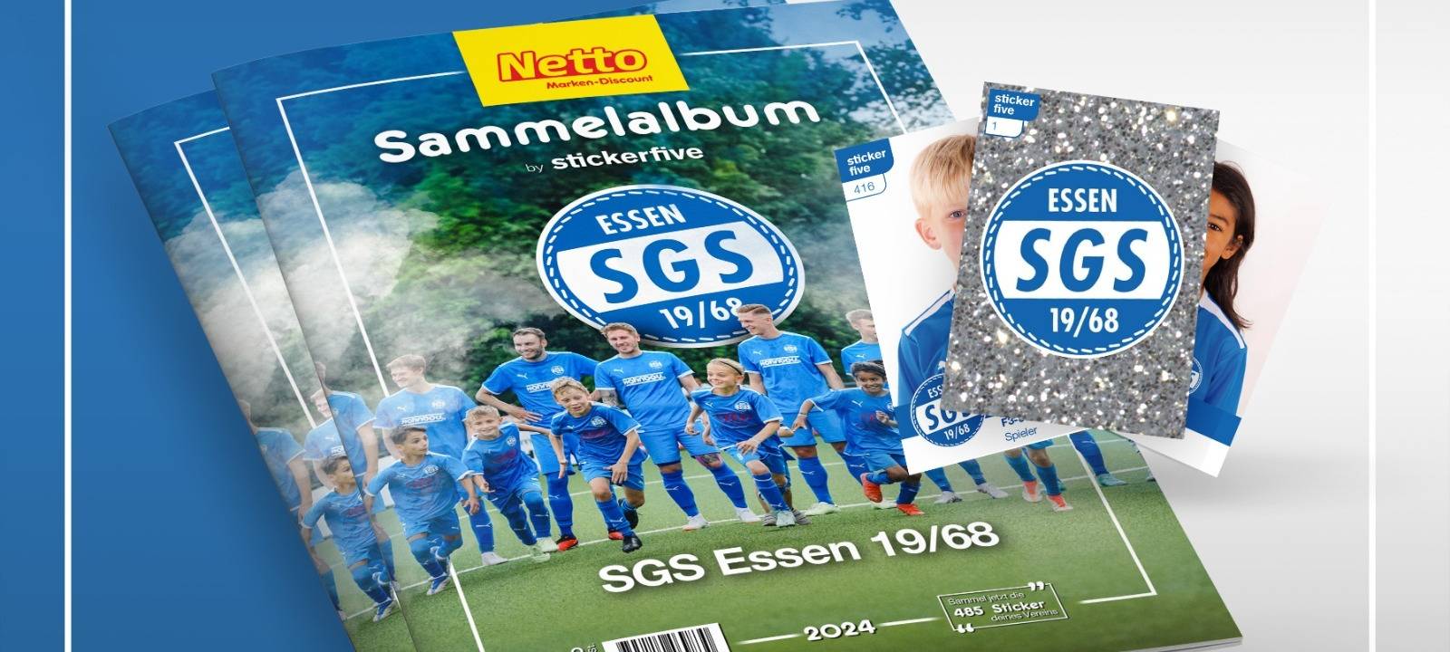 SGS Essen tauscht und klebt jetzt im eigenen Stickeralbum