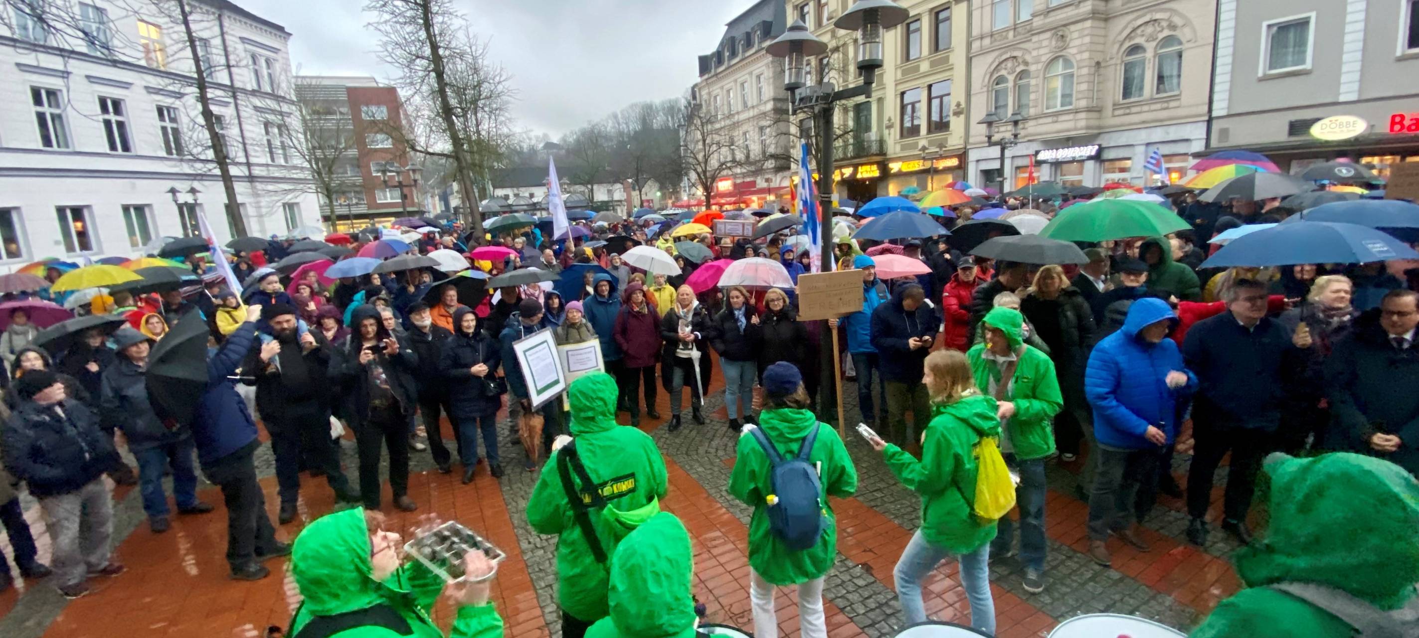 Demo gegen Rechts in Essen-Steele
