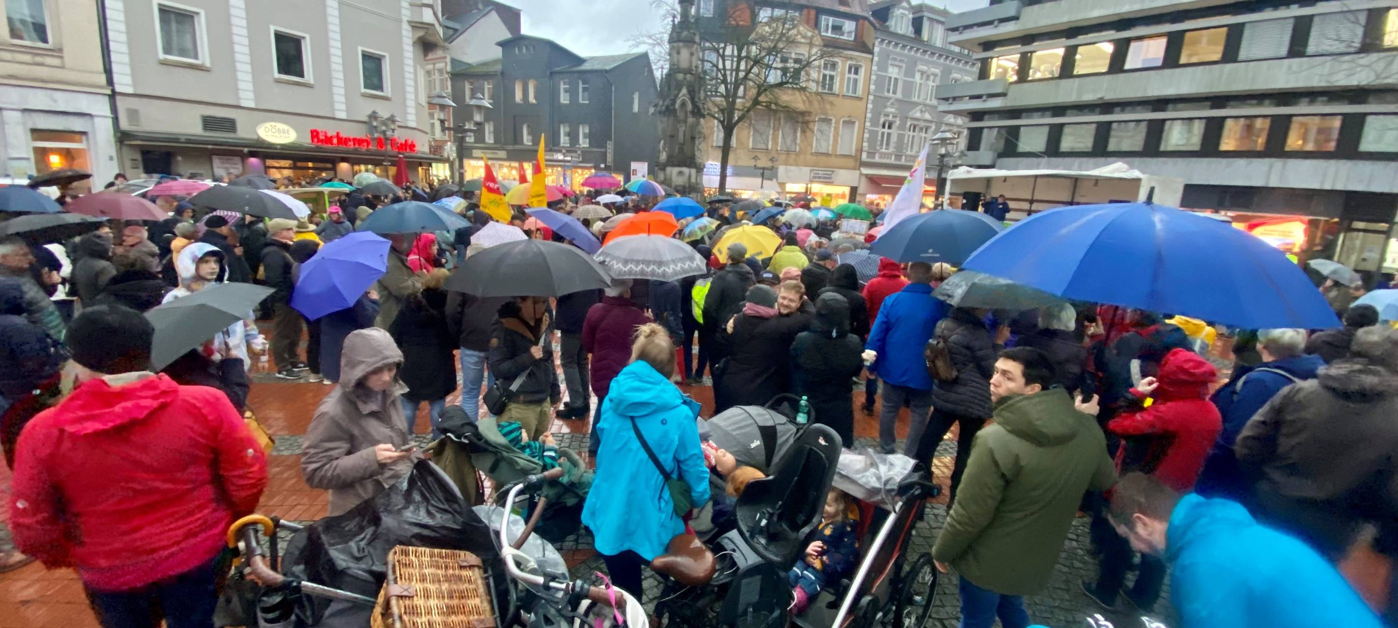 Demo gegen Rechts in Essen-Steele