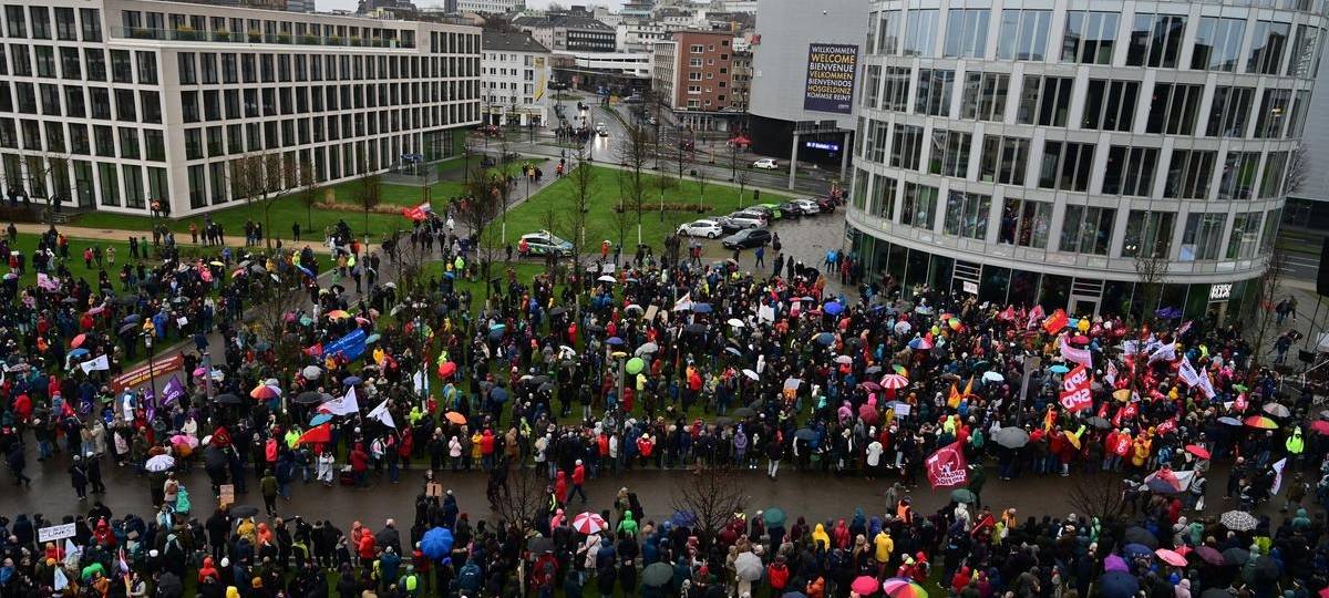 Anti-Rechts-Demo in Essen – Radio Essen berichtet im Live-Ticker