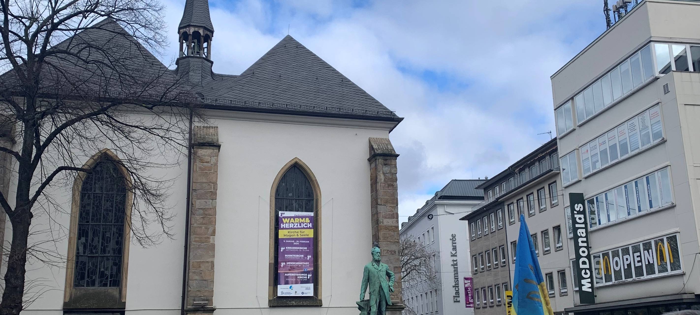 So war die Demonstration in Essen für die Ukraine