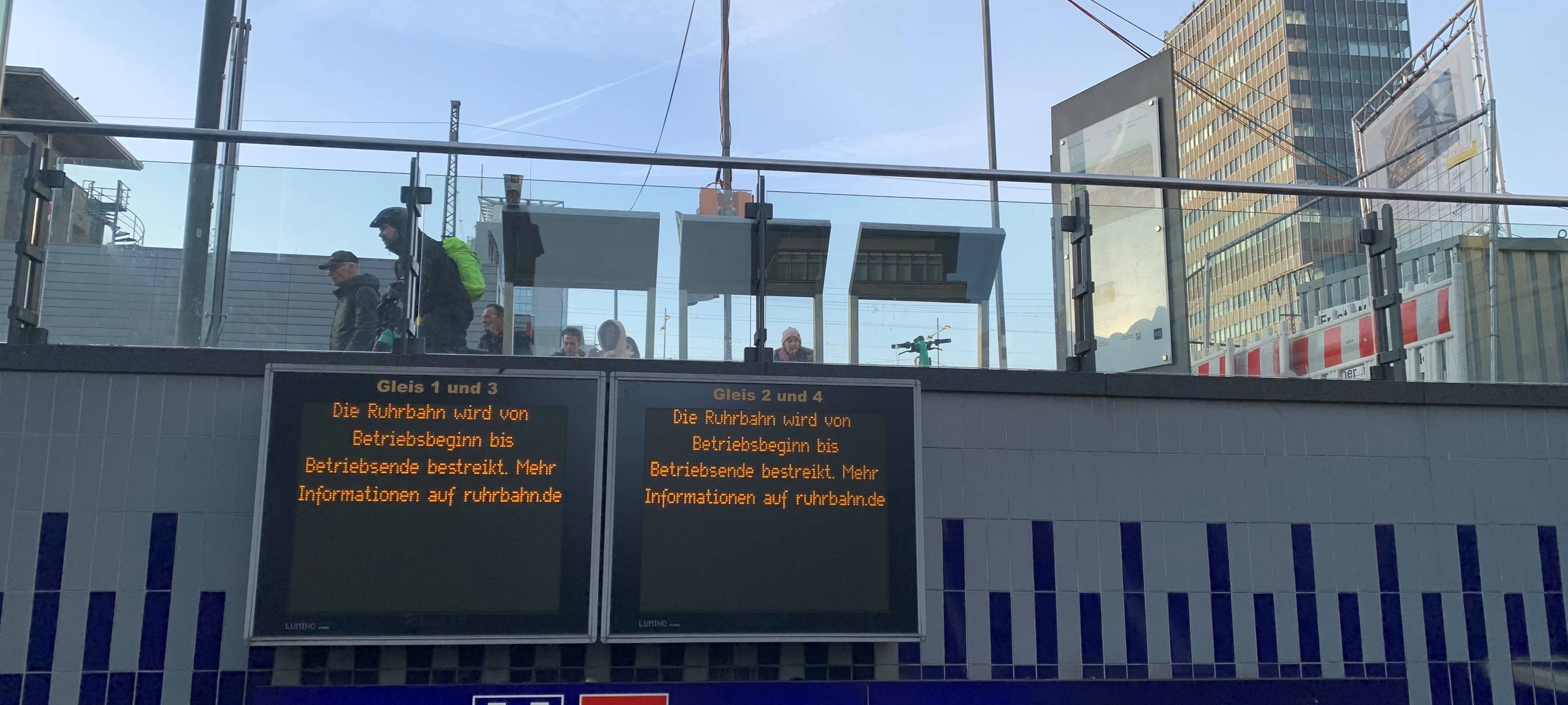 ÖPNV-Streik in Essen