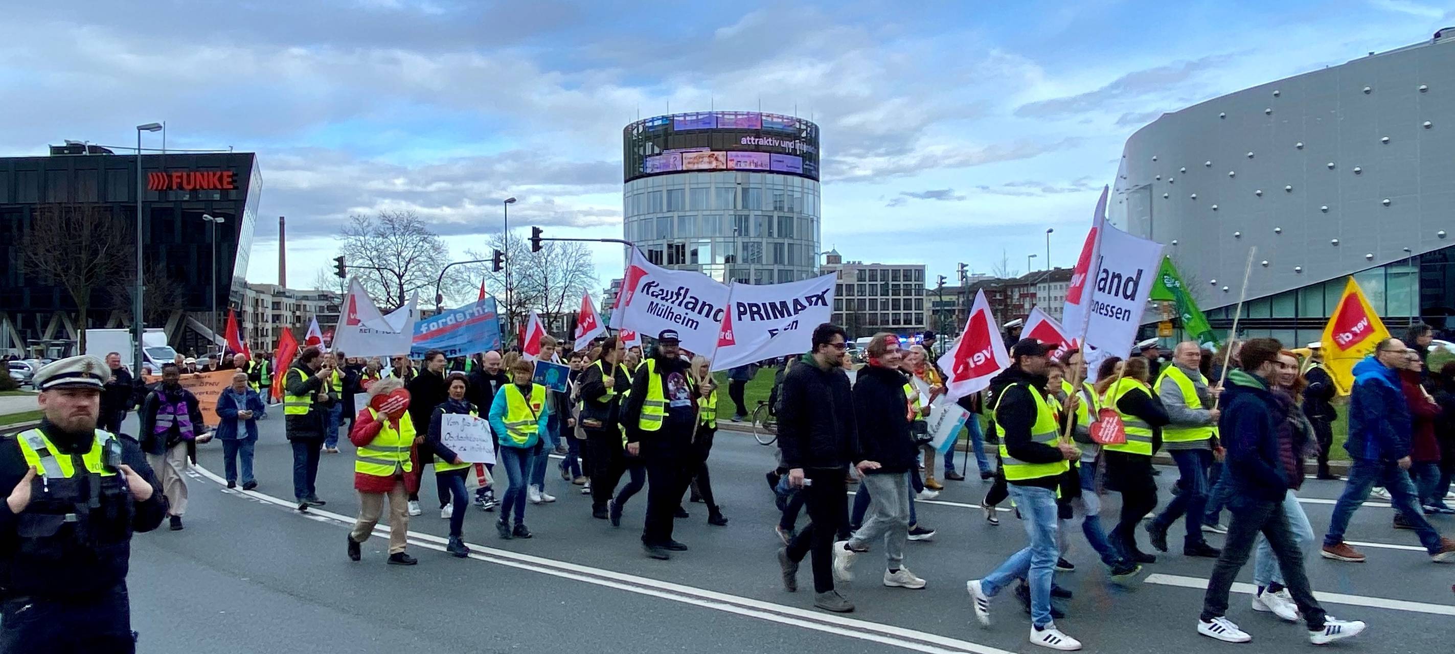 Demo Klimastreik 01. März 2024 in Essen