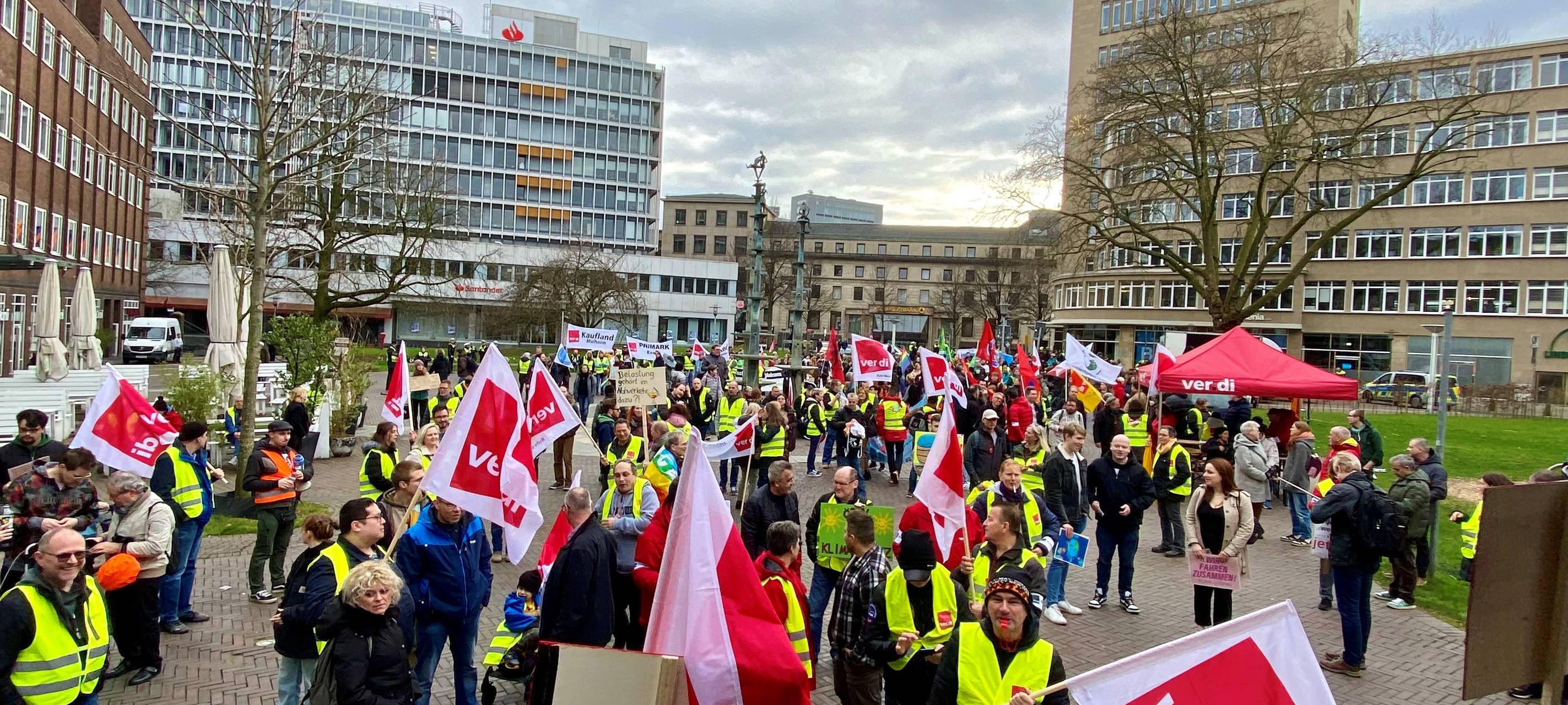 Demo Klimastreik 01. März 2024 in Essen