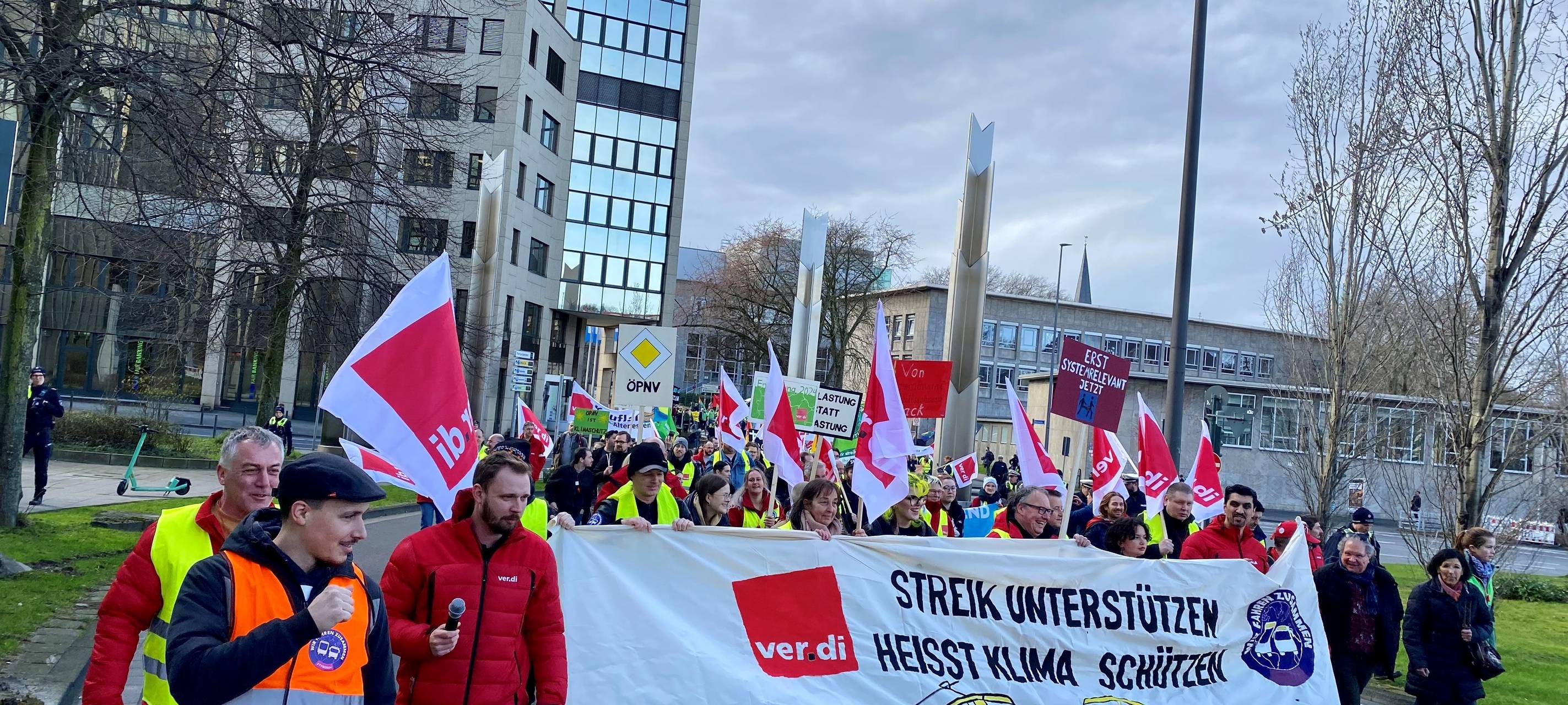 Demo Klimastreik 01. März 2024 in Essen