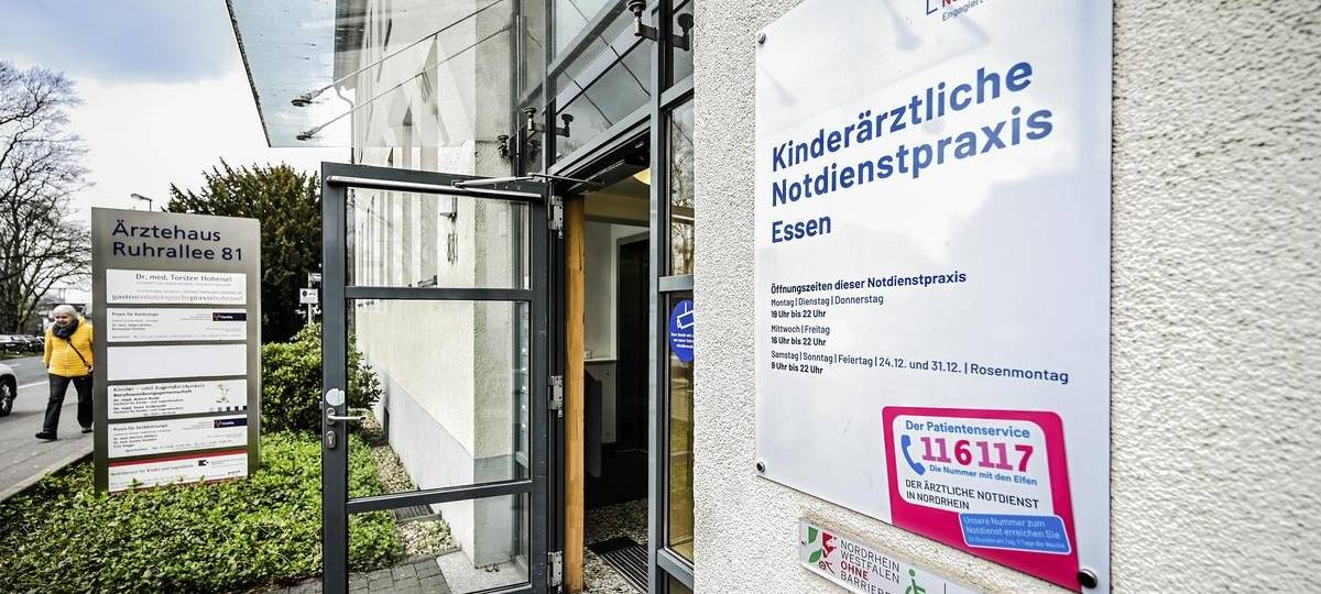 Notdienstpraxis für Kinder in Essen kürzt Öffnungszeiten