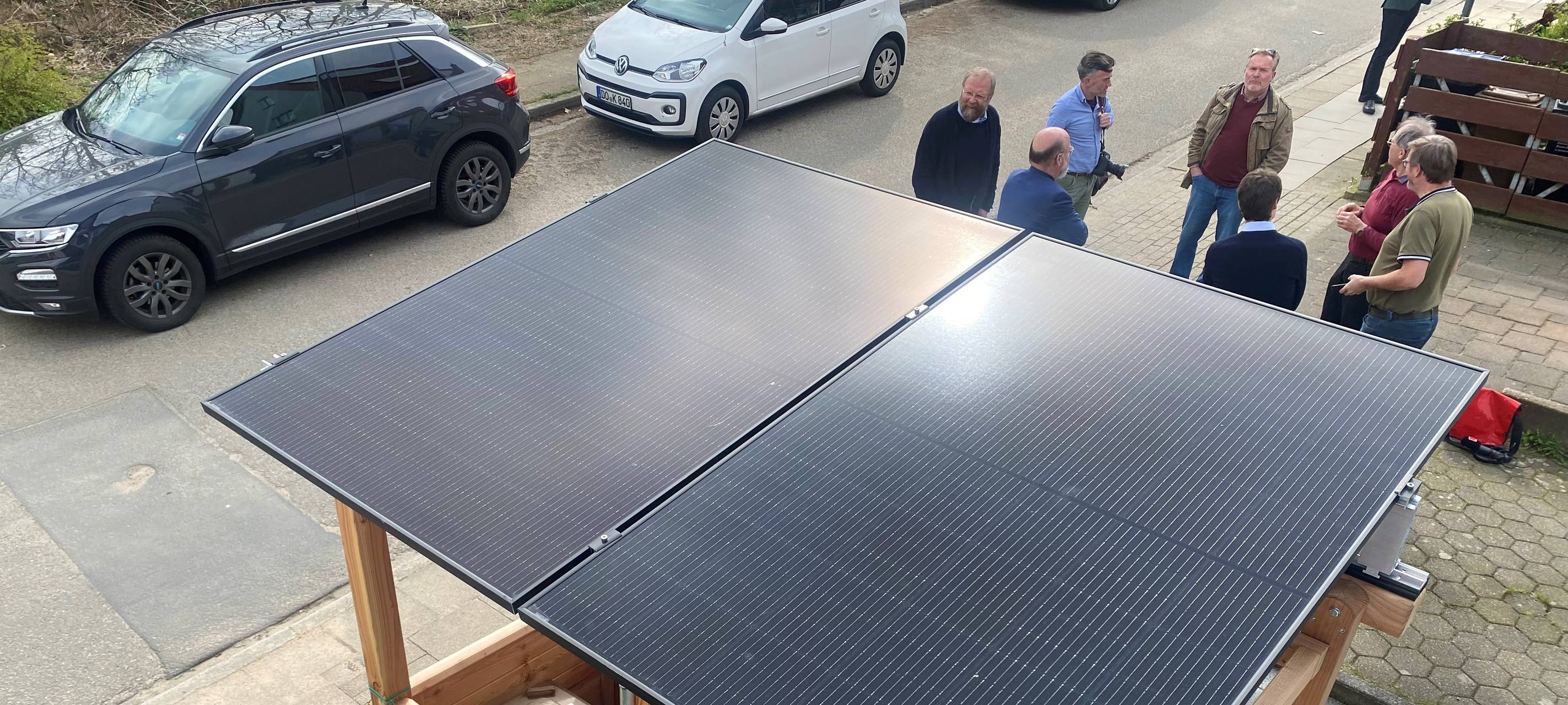 Solaranlage in Essen: Familie wird kreativ