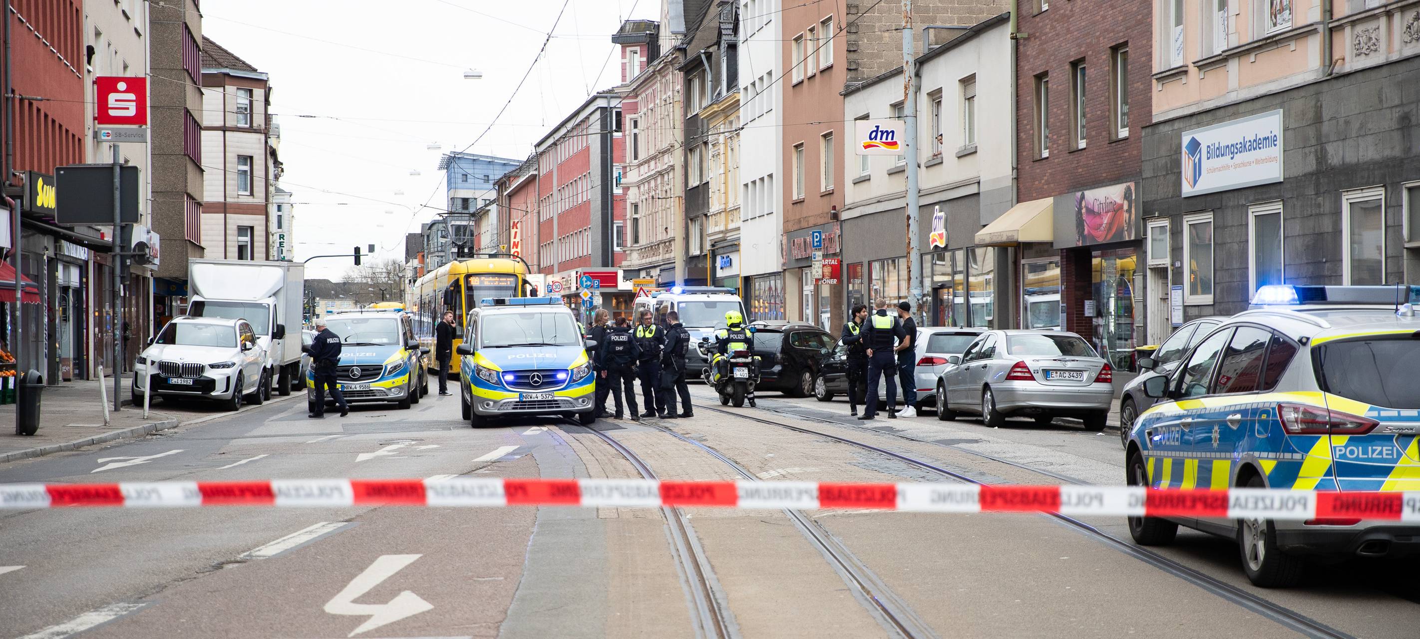 Polizeieinsatz bei Schlägerei in Essen