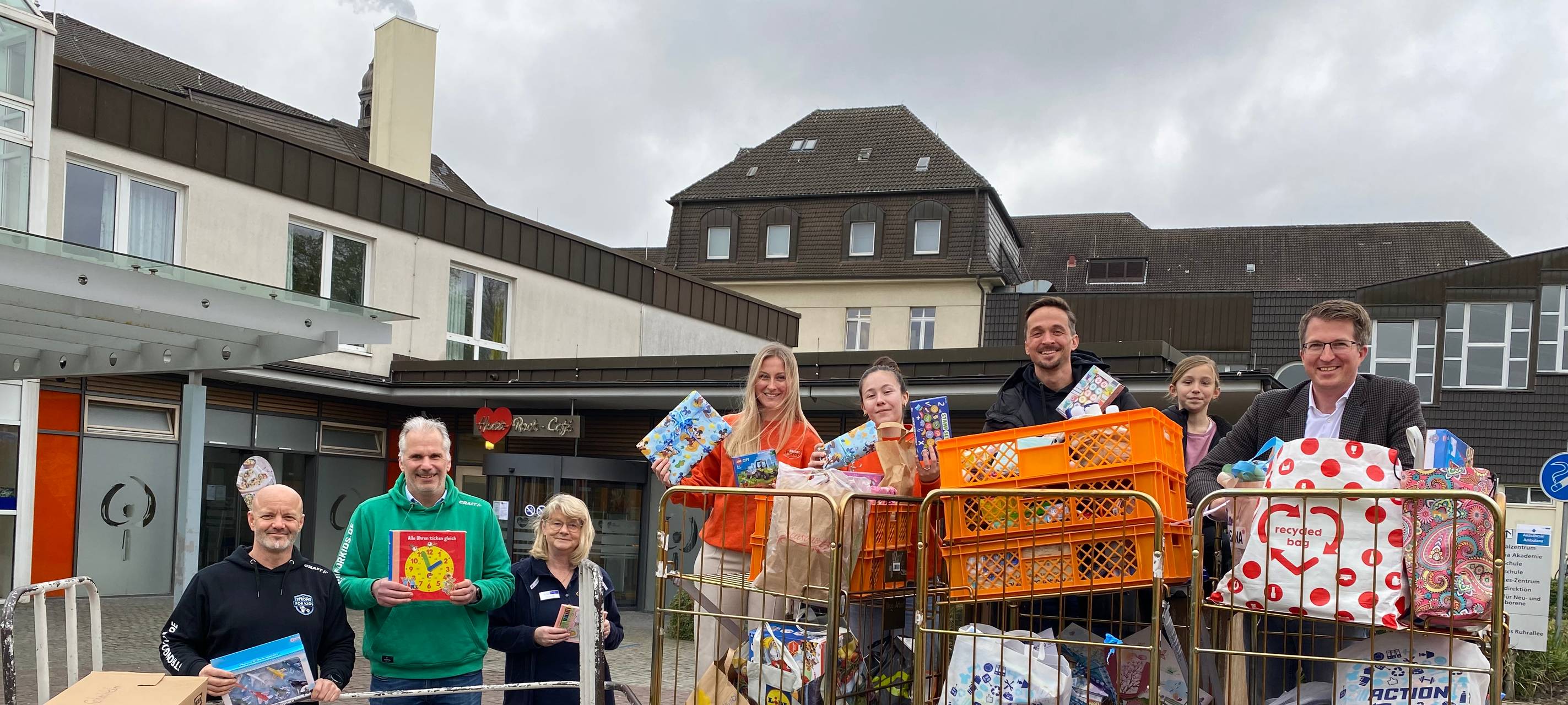 Neuer Spendenrekord in Essen für kranke Kinder